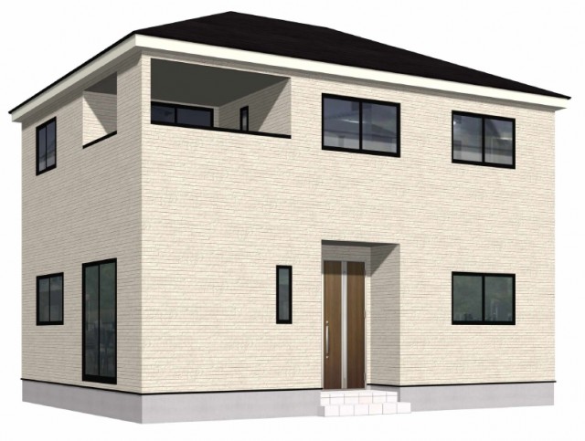 桑名市下深谷部　南向きで道路広々　新築分譲　≪全２棟≫