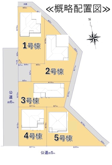 桑名市江場　新築分譲全５棟　生活便利な好立地！